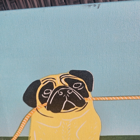 Love Is Give And Take Canvas Portrait Painting - Picture 2 of 5